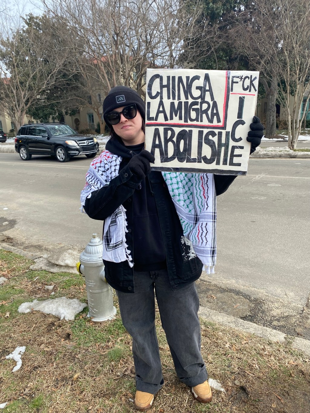 An Irish activist and Bad Bunny fan! Chinga La&nbsp;Migra